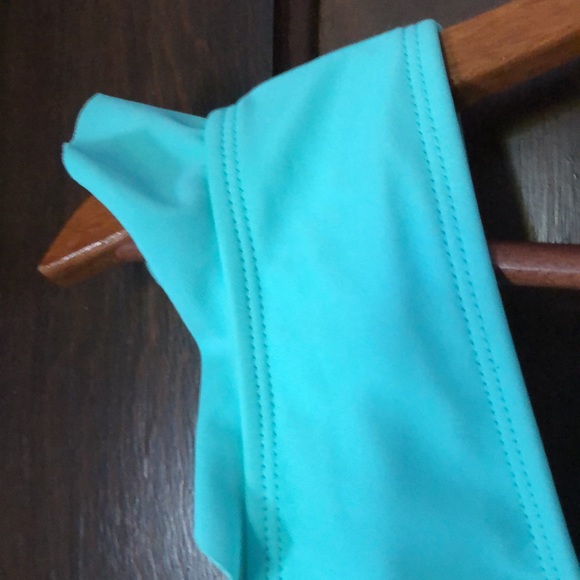 Marina West | Aqua one-piece V-neck bathing suit | size M - Picture 3 of 7